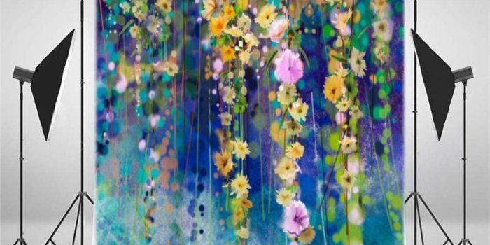 950x1000 Amazon.com : AOFOTO 10x12ft Abstract Floral Watercolor Background
