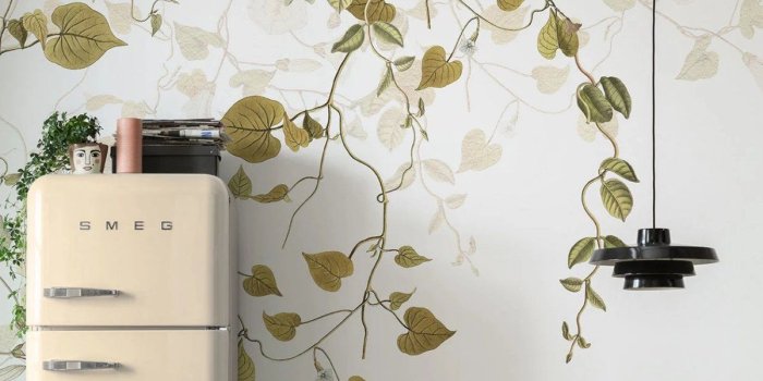 1200x1200 Modern Ivy Mural: Floral Wallpaper | Forest Homes
