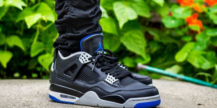 3580x2387 Air Jordan 4 Alternate Motorsport On Feet Sneaker Review | Air