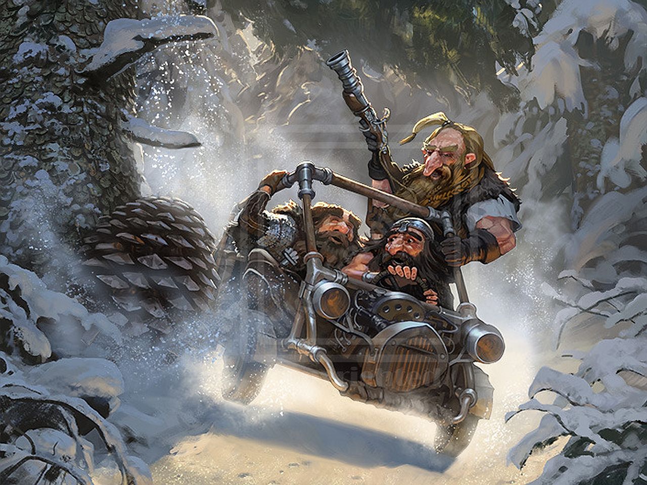 1280x960 Free download Fantasy Dwarf Wallpaper [1280x960] for your Desktop