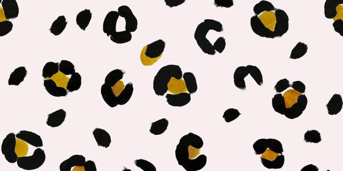 1060x1060 Leopard Print Splodge Fabric - Pale pink tan in 2020 | Cheetah