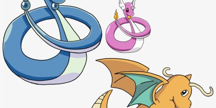 820x1097 Dratini - Shiny Dratini Evolution Line Transparent PNG - 1024x1320