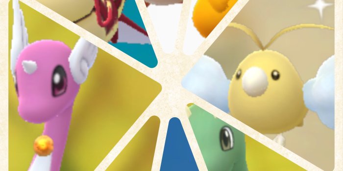 2572x4572 Loved the Dratini Community Event! Was able to make this rainbow