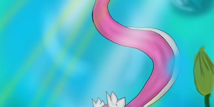 1080x1920 Shiny Dratini and Corsola water plays . Suggested by u/Centuritron