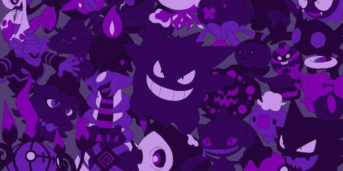 1920x1200 Pokémon Wallpaper: Every Ghost Pokemon - Minitokyo