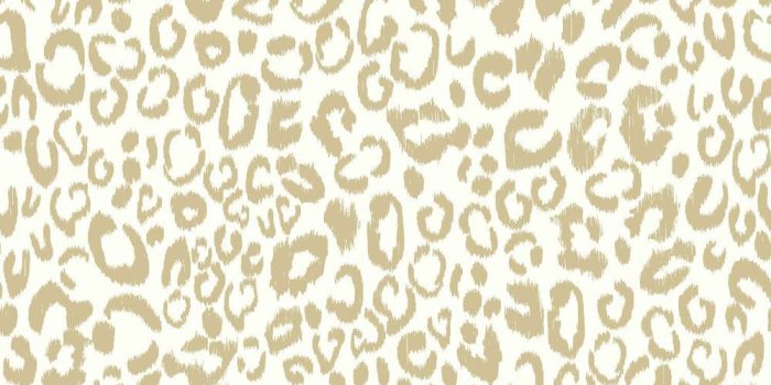 1000x1000 Metallic Leopard Printed Temporary Wallpaper – Dormify