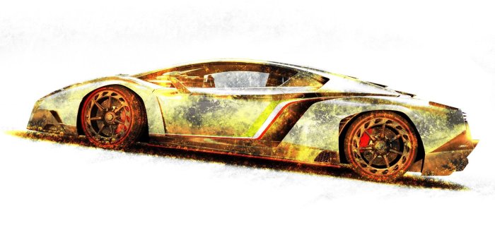 2560x1440 2560x1440, Lamborghini Veneno Gold Edition Wallpaper - Lamborghini