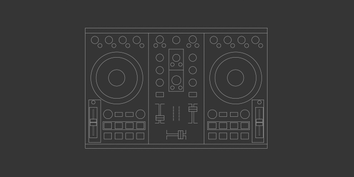 2880x1800 Cool Artwork Wallpaper Of A DJ Controller | PaperPull