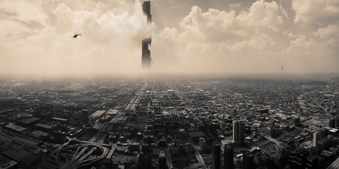 1920x1080 Gray concrete building, Half-Life, Half-Life 2, City 17, Citadel