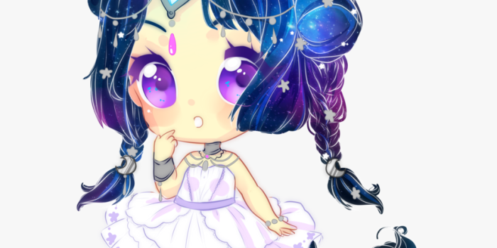 860x1009 Clip Art Anime Galaxy Wallpaper - Galaxy Unicorn Anime Girl, HD