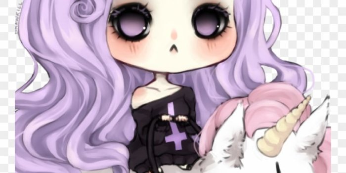840x1104 Chibi Cuteness Image Transprent Png Free Download - Goth Pastel