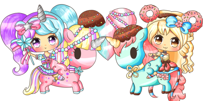 1280x690 30 Chibi Clipart unicorn Free Clip Art stock illustrations - Clip