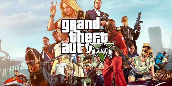 1920x1080 video games, guns, cars, dogs, Grand Theft Auto, criminal