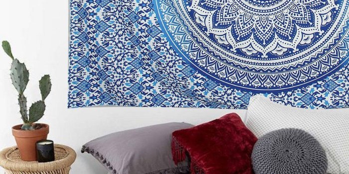 1200x1200 Indian Ombre Mandala Wall Tapestry Hippie Livin... | Discovered