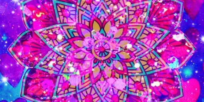 750x1334 sparkles #Hearts #glitter #mandala #girly #pretty #cute #wallpaper