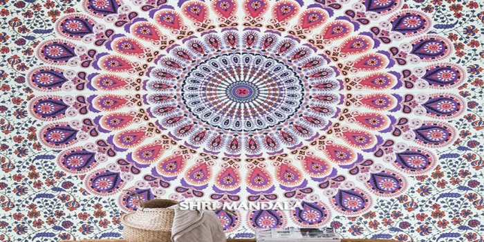 1024x1024 Mandala Tapestries - Bohemian Tapestry, Hippie Tapestries