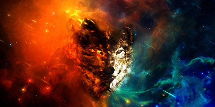3699x2080 Wolf Art HD Wallpapers - Wolf-Wallpapers.Pro