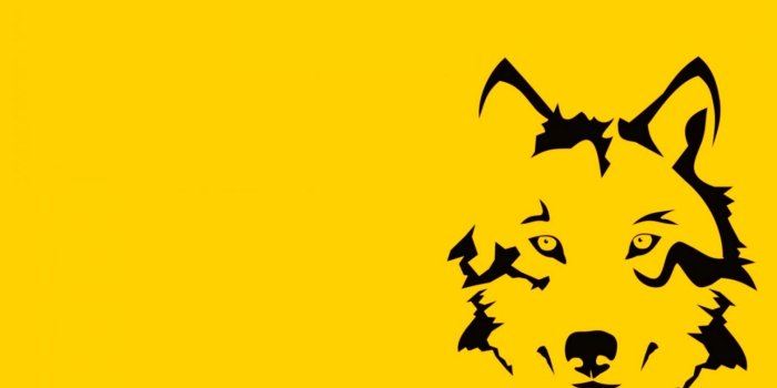 1512x945 Wolf Yellow Art Hd Wallpaper | All Wallpapers Desktop