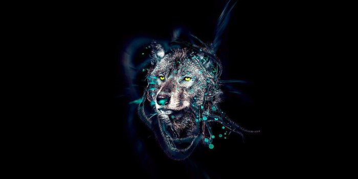 1280x1024 Ad70 Wolf By Ekud Illust Art Papers Co - Iphone Wolf Wallpaper Hd