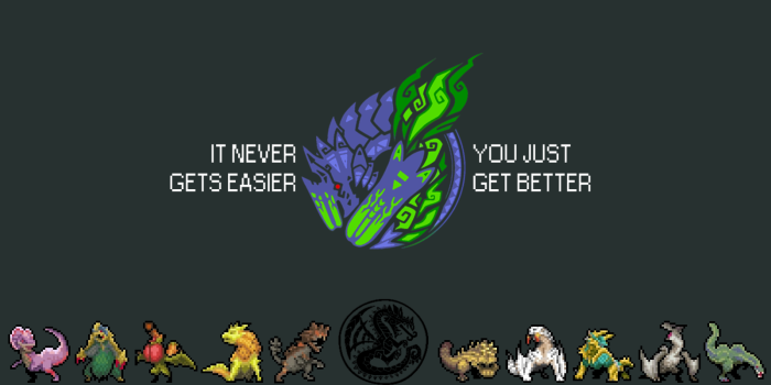 1600x900 Remade a fellow hunter's wallpaper : MonsterHunter