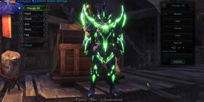1920x1080 GX Brachydios Male Armor - Blossom Layered - For Male and Female