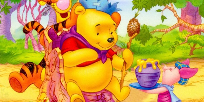 1024x768 Winnie the Pooh HD Image for Desktop - Cartoons Wallpapers