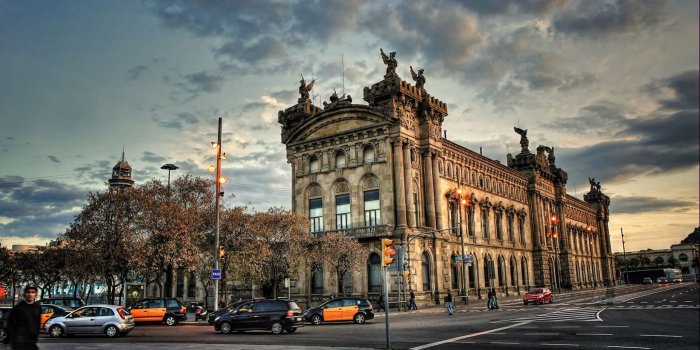 1920x1080 Aduana Building, Barcelona, Spain HD Wallpaper & Background