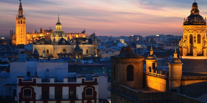 1920x1272 Cities #Seville #Andalusia #Cathedral #City #Night #Spain