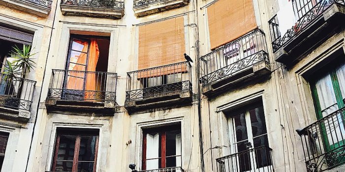 910x1213 HD wallpaper: barcelona, spain, ventana, europa, europe, window