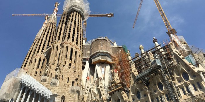 3840x2880 Barcelona, monument, sagrada familia, spain, HD wallpaper