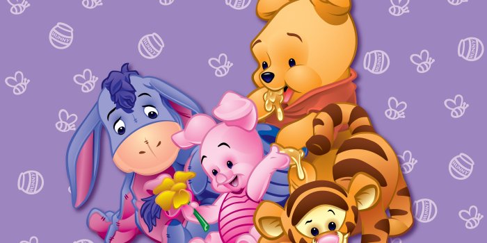 3500x2184 48+] Baby Disney Characters Wallpaper on WallpaperSafari