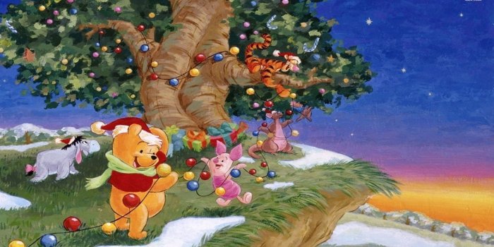 1920x1080 Winnie the Pooh Christmas Wallpapers - Top Free Winnie the Pooh