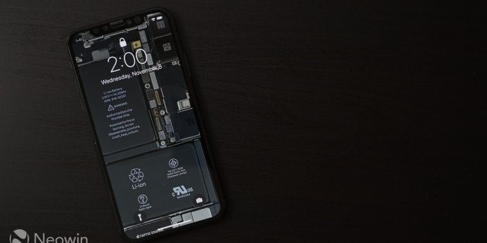 1919x1080 Give your iPhone X a raw look with teardown and X-ray wallpapers