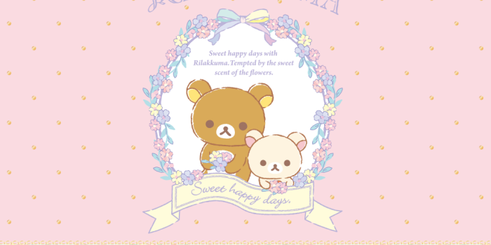 1024x768 I love Kawaii: Kawaii Rilakkuma Wallpaper : Rilakkuma Sweet Happy Days