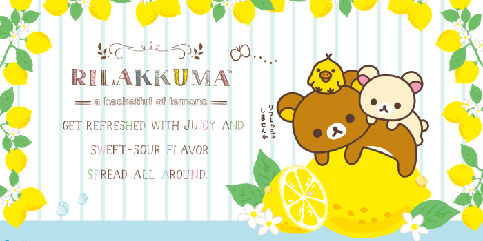 1600x900 I love Kawaii: Kawaii Rilakkuma Wallpaper : A Basketful of Lemons