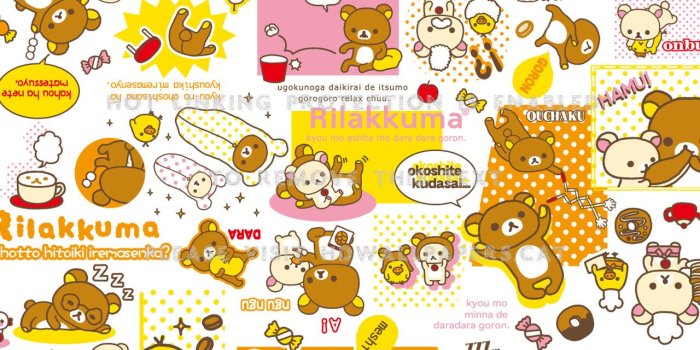 1280x1024 rilakkuma teddy kawaii san-x cute bear