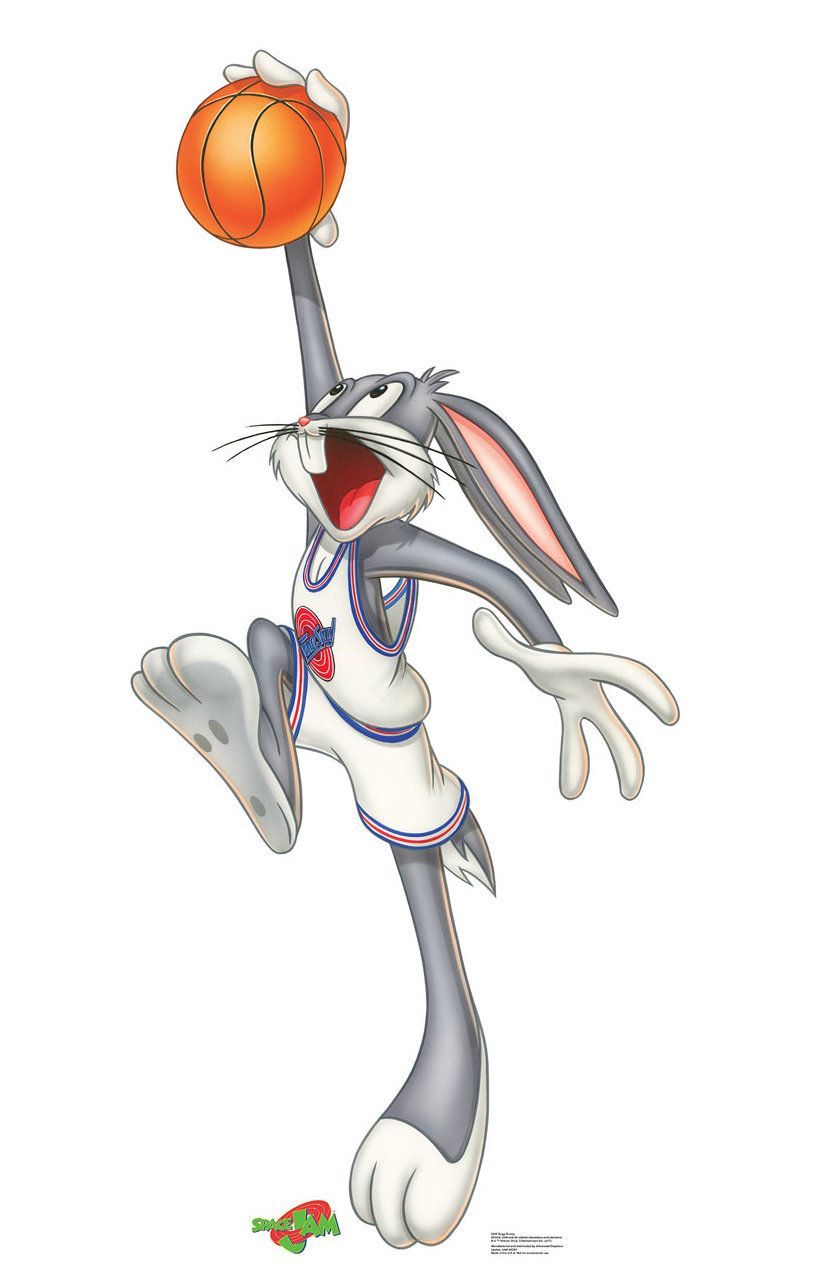 829x1287 Looney Tunes Bugs Bunny Standup in 2020 | Looney tunes bugs bunny