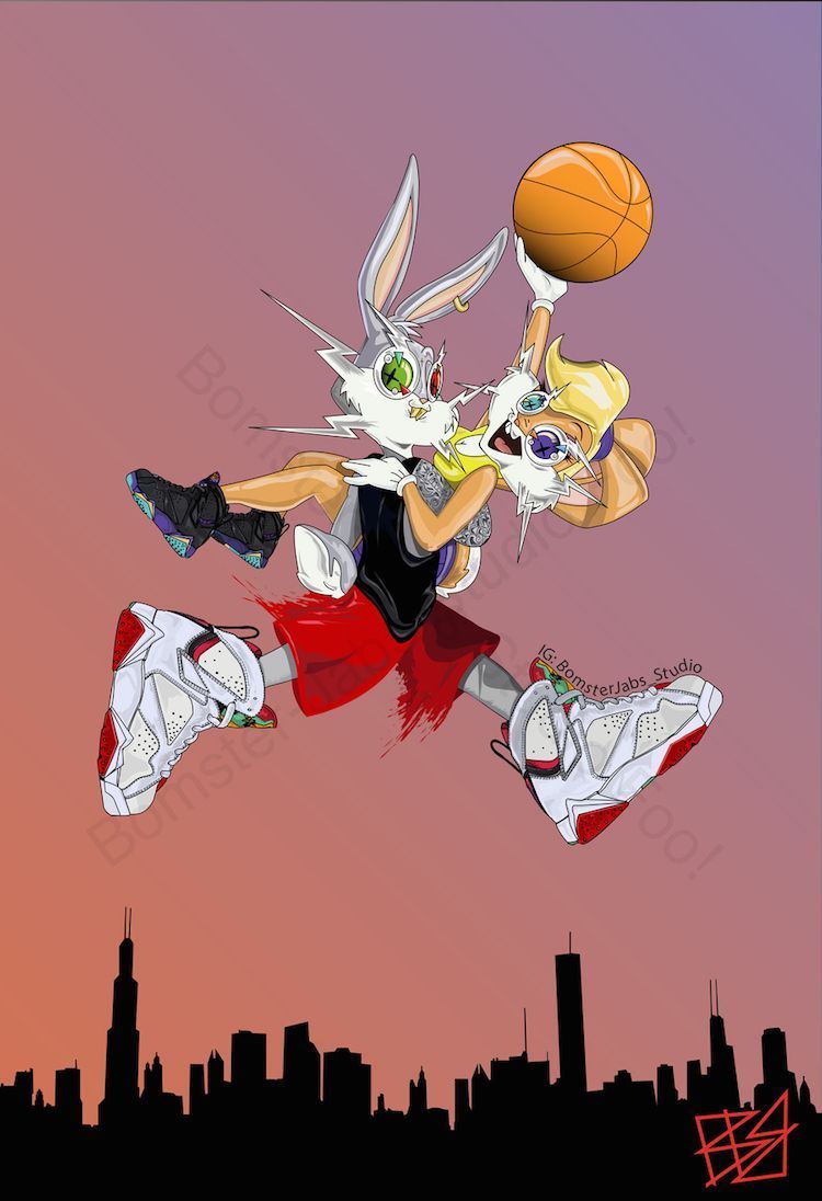 750x1096 Bugs Bunny Basketball Wallpapers - Top Free Bugs Bunny Basketball