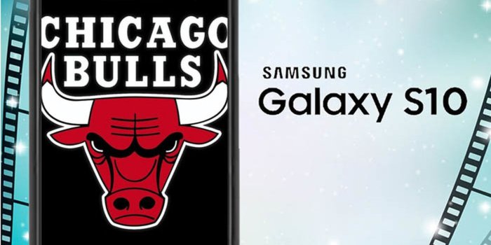 1280x1280 Chicago Bulls Wallpaper Sports E1142 Samsung Galaxy S10 Case