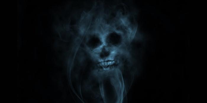 1366x768 Wallpapers Black Skull Laptop Smoke Light Green 1366x768 Desktop