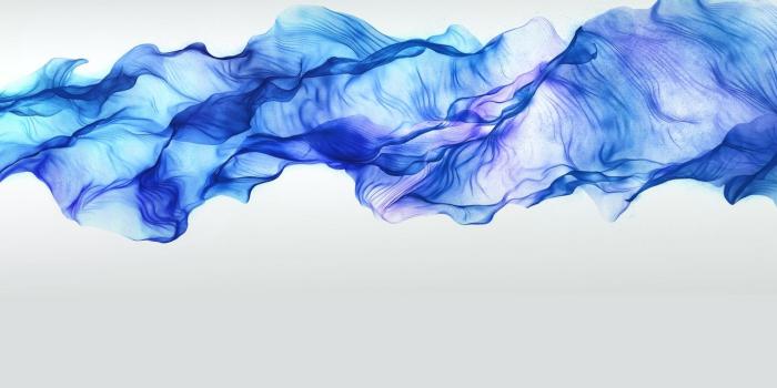 1366x768 Download wallpaper 1366x768 abstract, black, blue, smoke tablet