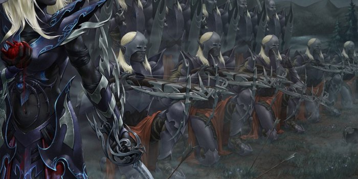 1280x1024 Free download dark elves warhammer wallpaper l2 dark elf by