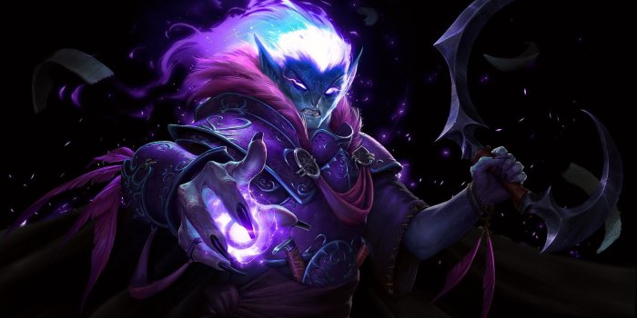 1920x1200 Wallpaper Dark elf, World of Warcraft, WOW, art picture 1920x1200