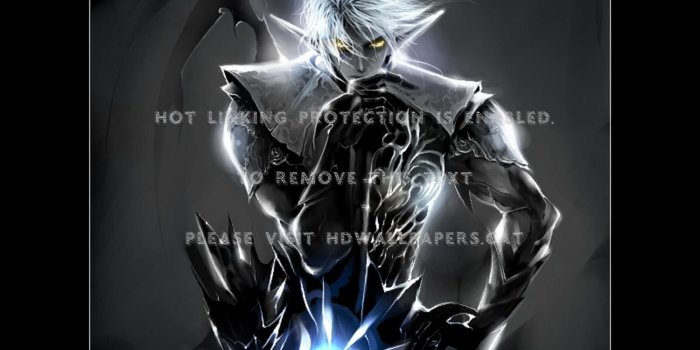 1600x1200 dark elf gold eyes games male armor yellow