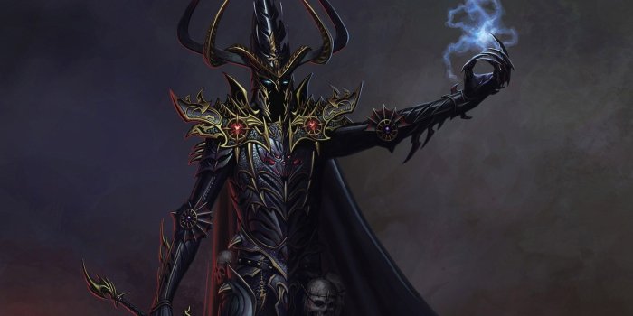 1920x1080 video games warhammer fantasy art armor artwork dark elf malekith