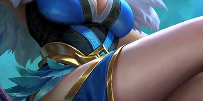 1440x2960 Pharsa Indigo Aviatrix Skin Mobile Legends 4K Wallpaper #18