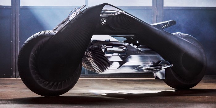 2400x1821 BMW's Motorrad Vision Next100 Concept Motorcycle Doesn't Drive
