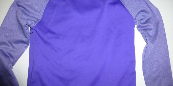 1600x1200 Under Armour Girls Medium Armour Purple Fleece Crew Long Sleeve