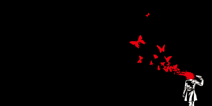 1600x900 Free download Black Red Wallpaper 1680x1050 Black Red Butterfly