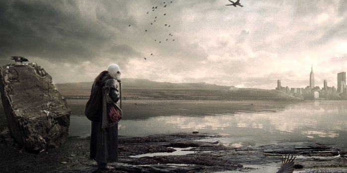 1920x1080 Post apocalyptic digital wallpaper, apocalyptic HD wallpaper